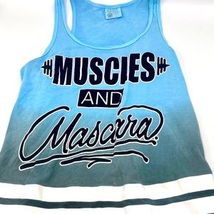 Muscles and mascara workout tank ACTIVEWEAR!